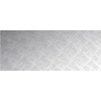 vidaXL Trapmatten 4 st 100 x 40 cm Zilver Aluminium Rechthoekig