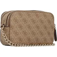 GUESS Schoudertas 'Noelle II' bruin / lichtbruin