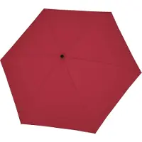 Doppler Paraplu 'Fiber Micro Flat ' rood