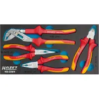 Hazet Tangenset · geïsoleerd 163-226/4 · 4-delig
