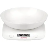 Girmi PS01 elektronische keukenweegschaal - Schaalverdeling 1g - Tarefunctie - Capaciteit 5kg