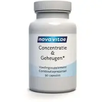 Nova vitae Geheugen & concentratie 90 capsules