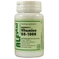 Alfytal Vitamine D3 1000IU Capsules