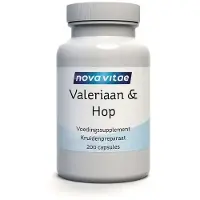 Nova vitae Valeriaan & Hop Capsules 200st