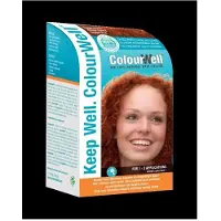 Colourwell 100% natuurlijke haarkleur koper rood 100 gram