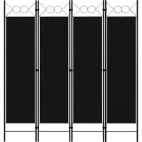 vidaXL Monitorhouder voor 3 schermen, zwart, staal, VESA 75/100 mm