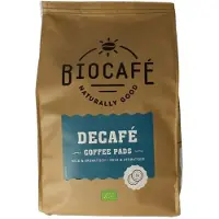 Biocafe Koffiepads Cafeïnevrij