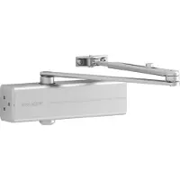 Online Deurbeslagshop ASSA ABLOY deurdranger met schaararm sterkte 2-4 zilver