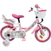 Volare Unicorn Kinderfiets - Meisjes - 12 inch - Roze