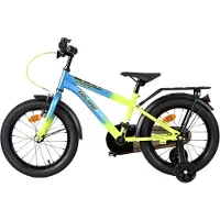 Volare Thombike Kinderfiets - Jongens - 16 inch - Blauw Geel