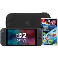 Nintendo Switch 2 + Super Mario Galaxy 1+2 + BlueBuilt Étui de protection