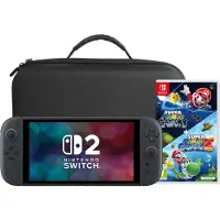 Nintendo Switch 2 + Super Mario Galaxy 1+2 + BlueBuilt Étui de Transport