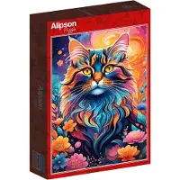 Alipson Puzzle The Cat of Colors Puzzel (1000 stukjes)