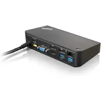 Lenovo 40A40090DK USB 3.0 (3.1 Gen 1) Type-A Zwart notebook dock & poortreplicator