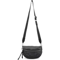 Fredsbruder Schoudertas 'Comfy Carry ' zwart