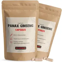 Cupplement - Panax Ginseng Extract Capsules 500mg - Combipack 120 St