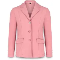 Kentucky Horsewear Horsewear - Wedstrijdjasje Paris – Showjasje meisje – Oudroze – Ademend – Glitters – Maat 140 - Voor Ruiters