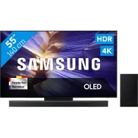 Samsung 55" OLED S90F (2025) + HW-B750F Noir