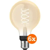 Philips Hue Ampoule à Filament White Globe E27 Lot de 6