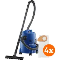 Nilfisk Buddy II 12 + Stofzakken voor Buddy II (4x)