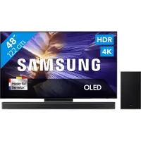 Samsung 48" OLED S90F (2025) + HW-B750F Noir