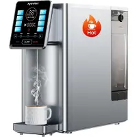 Hydrofast W100 4L RO Waterfilter voor Thuisgebruik op het Aanrecht, 8 Temperatuurinstellingen, 6-traps Filtersysteem