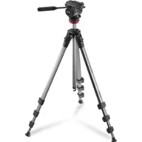 Hama Statief "PRO Move 160 2D+", videostatief voor camera en GSM, 160cm