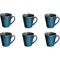 Medard de Noblat - Vertigo Denim - Bekers - 6 delig - Stoneware