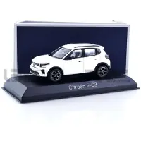 Norev Citroen C3 2024 Polar Wit - Model 1/43 -