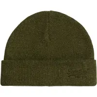 Superdry Muts 'ESSENTIAL' olijfgroen