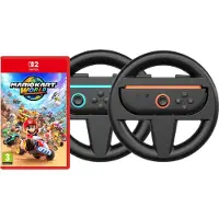 Mario Kart World + BlueBuilt Stuurtjes voor Switch 2