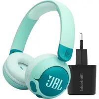 JBL JR320BT Groen + Oplader