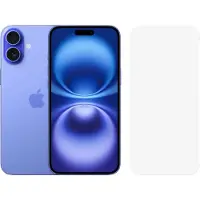Apple iPhone 16 Plus 128GB Blauw + BlueBuilt Screenprotector Glas