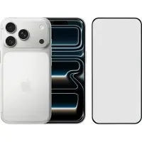 Apple iPhone 17 Pro 512GB Zilver + BlueBuilt Screenprotector Glas