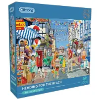 Gibsons Heading for the Beach Puzzel 1000 Stukjes