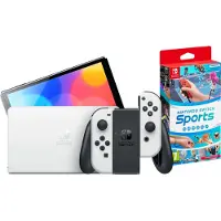 Nintendo Switch OLED Blanc + Switch Sports