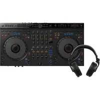 AlphaTheta DDJ-GRV6 + Pioneer DJ HDJ-X7 Noir