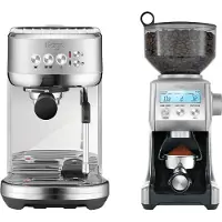 Sage the Bambino Plus Acier Inoxydable + Moulin à Café
