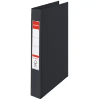 Esselte ringmap Vivida zwart, 2 ringen - 5 stuks