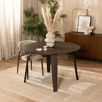 Bronx Eettafel Bowie rond walnoot Ø 120 cm