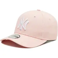New Era Cap Kids League Essential 9FORTY New York Yankees Baby Pink White - Child