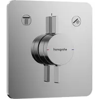 Hansgrohe DuoTurn Q kraan inbouw voor 2 functies, chroom