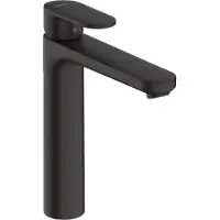 Hansgrohe Wastafelmengkraan Vernis Blend 190 Eengreeps Zonder Afvoer Mat Zwart