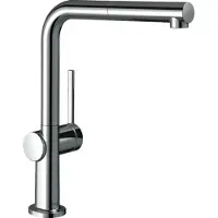 Hansgrohe talis m54 eengreeps keukenmengkraan 270 met uittrekbare uitloop, chroom
