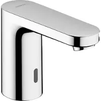 Hansgrohe Elektronische wastafelkraan vernis blend koud water en batterij chroom