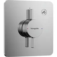 Hansgrohe duoturn q kraan inbouw voor 1 functie, chroom
