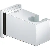 GROHE Euphoria Cube Wandaansluitbocht - Voor douche met muurhouder - Chroom