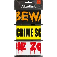 Folat Afzetlinten Halloween Junior 5 Meter 3 Stuks (Meerkleurig.)