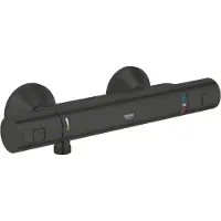 GROHE QuickFix Precision Start - Thermostatische douchekraan, mat zwart 345942430