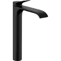 Hansgrohe Wastafelmengkraan Vivenis Eengreeps 250 Met Trekwaste Mat Zwart